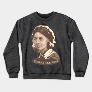 Florence Nightingale Portrait Crewneck Sweatshirt